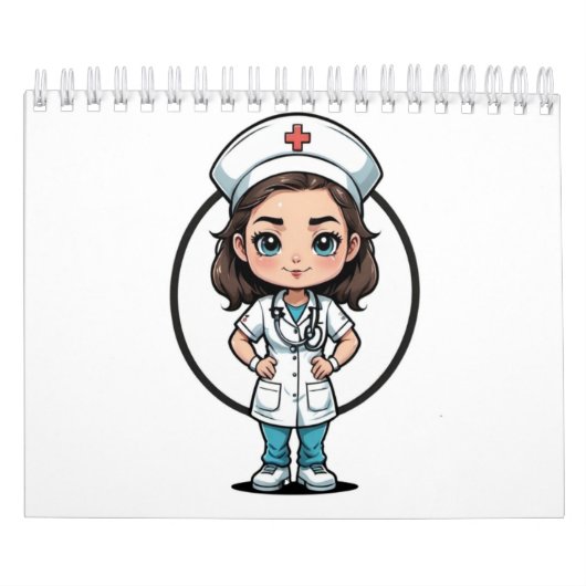Nurse Calendar Collection - Inspiring Nursing Logo カレンダー (カバー)