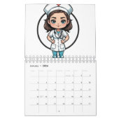 Nurse Calendar Collection - Inspiring Nursing Logo カレンダー (1月 2026)
