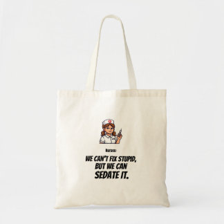 Nurse Character Tote Bag | Healthcare Worker Gift  トートバッグ