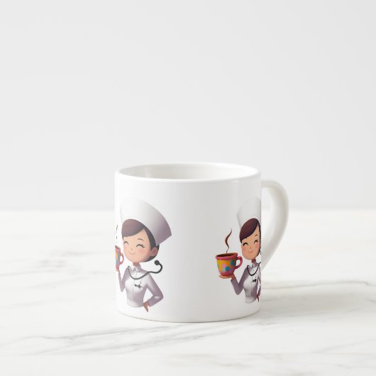 Nurse Coffee Mug エスプレッソカップ (正面右)