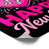 Nurse Crew Heartbeat Nye Countdown Party Year Happ ポスター (角)