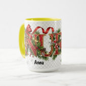 Nurse - Cute Festive Elegant Professionals Mug マグカップ (正面左)