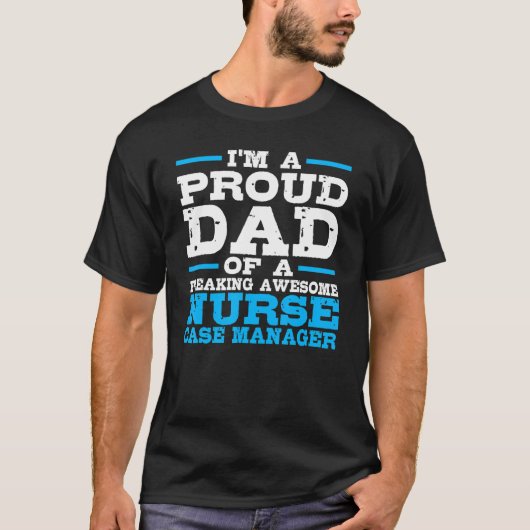 Nurse Dad Nurse Healthcare Nursing Father Nurse Ca Tシャツ (正面)