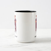 Nurse Dealing With Self Entitled Elderly Patient  ツートーンマグカップ (中央)