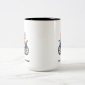 Nurse Dealing With Self Entitled Elderly Patient  ツートーンマグカップ (中央)