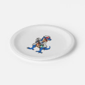 Nurse Dinosaur Nurse ペーパープレート (アングル)