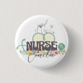 Nurse Floral Garden Your Name 缶バッジ (正面)