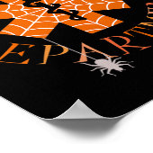 Nurse Funny Ghost Halloween Emergency Department E ポスター (角)