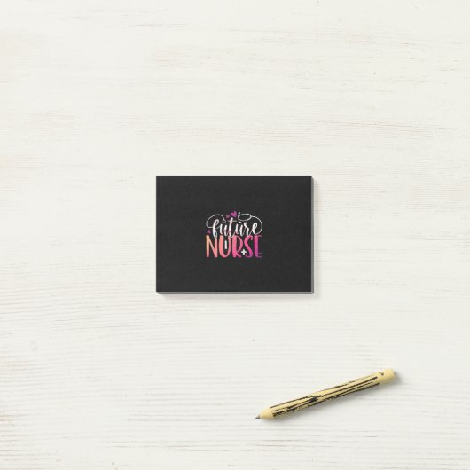 Nurse Gift | Future Nurse ポストイット (デスク上)
