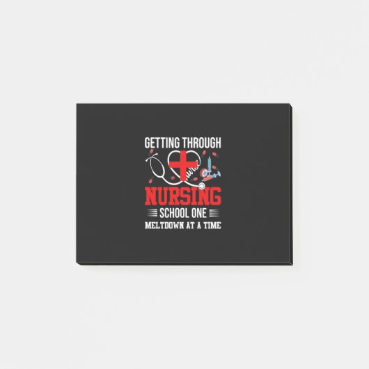 Nurse Gift | Getting Through Nursing School One ポストイット (正面)