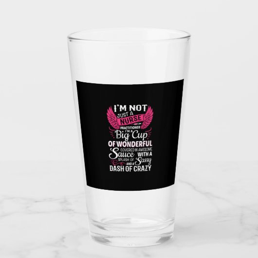 Nurse Gift | I Am Not Just A Nurse タンブラーグラス (正面)