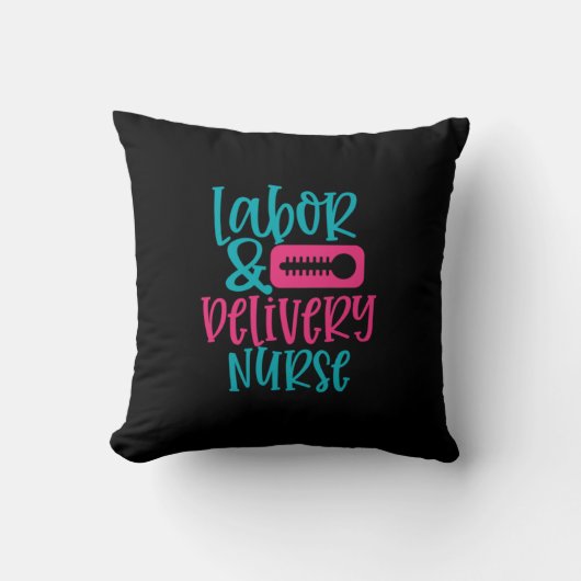Nurse Gift | Labor Belivery Nurse クッション (正面)