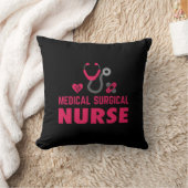 Nurse Gift | Medical Surgical Nurse クッション (ブランケット)