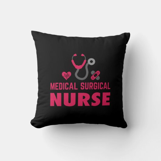 Nurse Gift | Medical Surgical Nurse クッション (正面)