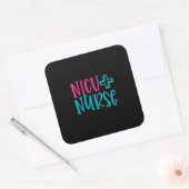 Nurse Gift | NICU Nurse スクエアシール (封筒)