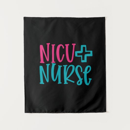 Nurse Gift | NICU Nurse タペストリー (正面)