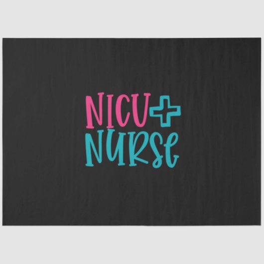 Nurse Gift | NICU Nurse 薄葉紙 (正面)