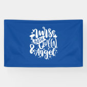 Nurse Gift | Nurse Both Queen And Angels 横断幕 (横)