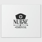Nurse Gift Nurse Essential ラッピングペーパー (フラット)