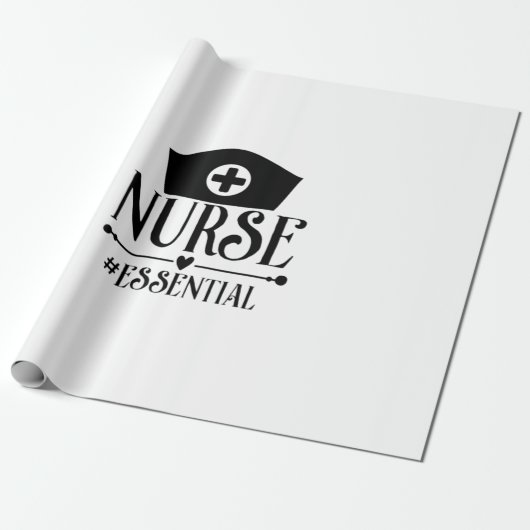 Nurse Gift Nurse Essential ラッピングペーパー (アンロールド)