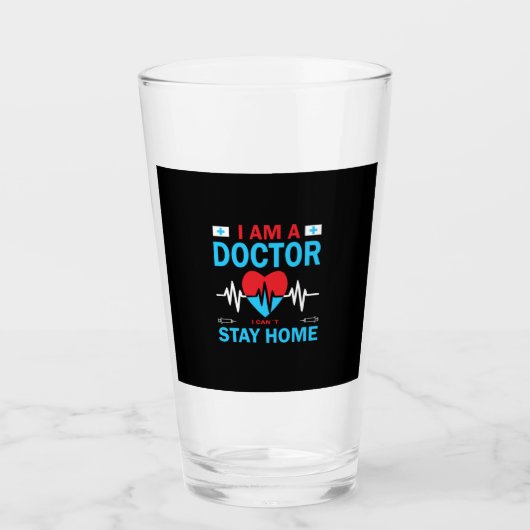 Nurse Gift | Nurse I Can Not Stay Home タンブラーグラス (正面)