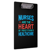 Nurse Gift | Nurses Are The Heart クリップボード (右)