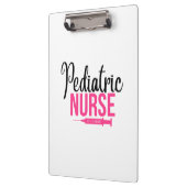 Nurse Gift Pediatric Nurse クリップボード (左)