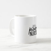 Nurse Gift Picu Nurses コーヒーマグカップ (正面左)