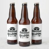 Nurse Gift Trauma Queen ビールラベル (ボトル)