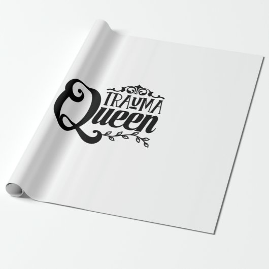 Nurse Gift Trauma Queen ラッピングペーパー (アンロールド)