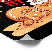 Nurse Gingerbread Man Costume, Xmas Have You Tried ポスター (角)