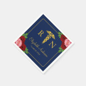 Nurse Graduation スタンダードカクテルナプキン (角)