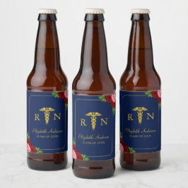 Nurse Graduation ビールラベル