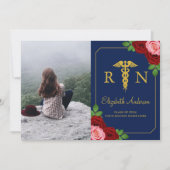 Nurse Graduation 案内状 (正面)