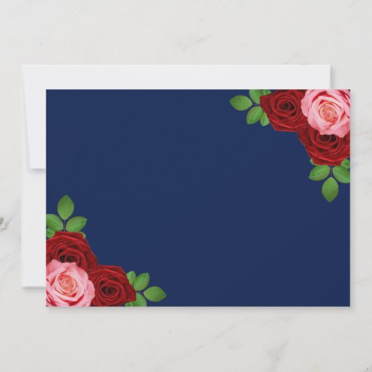 Nurse Graduation 案内状 (裏面)