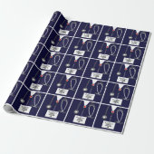Nurse Graduation Gift Wrapping Paper ラッピングペーパー (アンロールド)