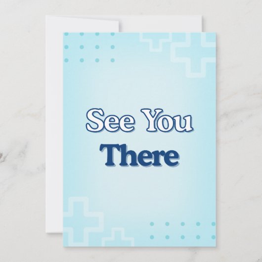 Nurse Graduation Party  招待状 (裏面)