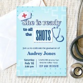 Nurse Graduation Party  招待状