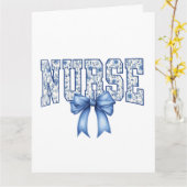 Nurse Greeting Card カード (黄色い花)
