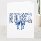 Nurse Greeting Card カード (正面)