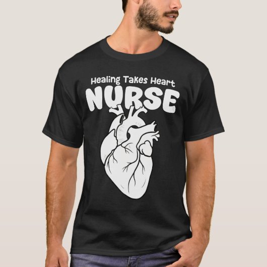 NURSE - HEALING TAKES HEART Tシャツ (正面)
