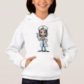 Nurse Hoodie Collection - Cozy Nursing Logos (正面)