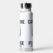   Nurse Humor "Caffeine IV Please" ウォーターボトル (右面)