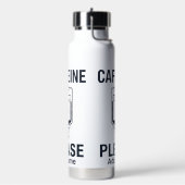   Nurse Humor "Caffeine IV Please" ウォーターボトル (左面)