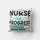 Nurse in Progress Loading クッション (裏面)