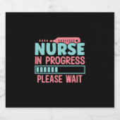 Nurse In Progress Please ビールラベル (シングルラベル)
