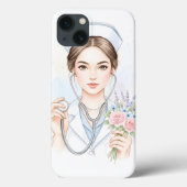 Nurse Life – Gentle Strength  Case-Mate iPhoneケース (裏面)