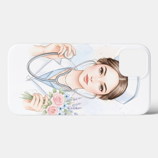 Nurse Life – Gentle Strength  Case-Mate iPhoneケース (裏面 (横))