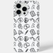 Nurse Life Icon Pattern Case-Mate iPhone Case iPhoneケース (裏面)