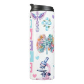 Nurse Life Medical Organ Collage タンブラー (回転右)